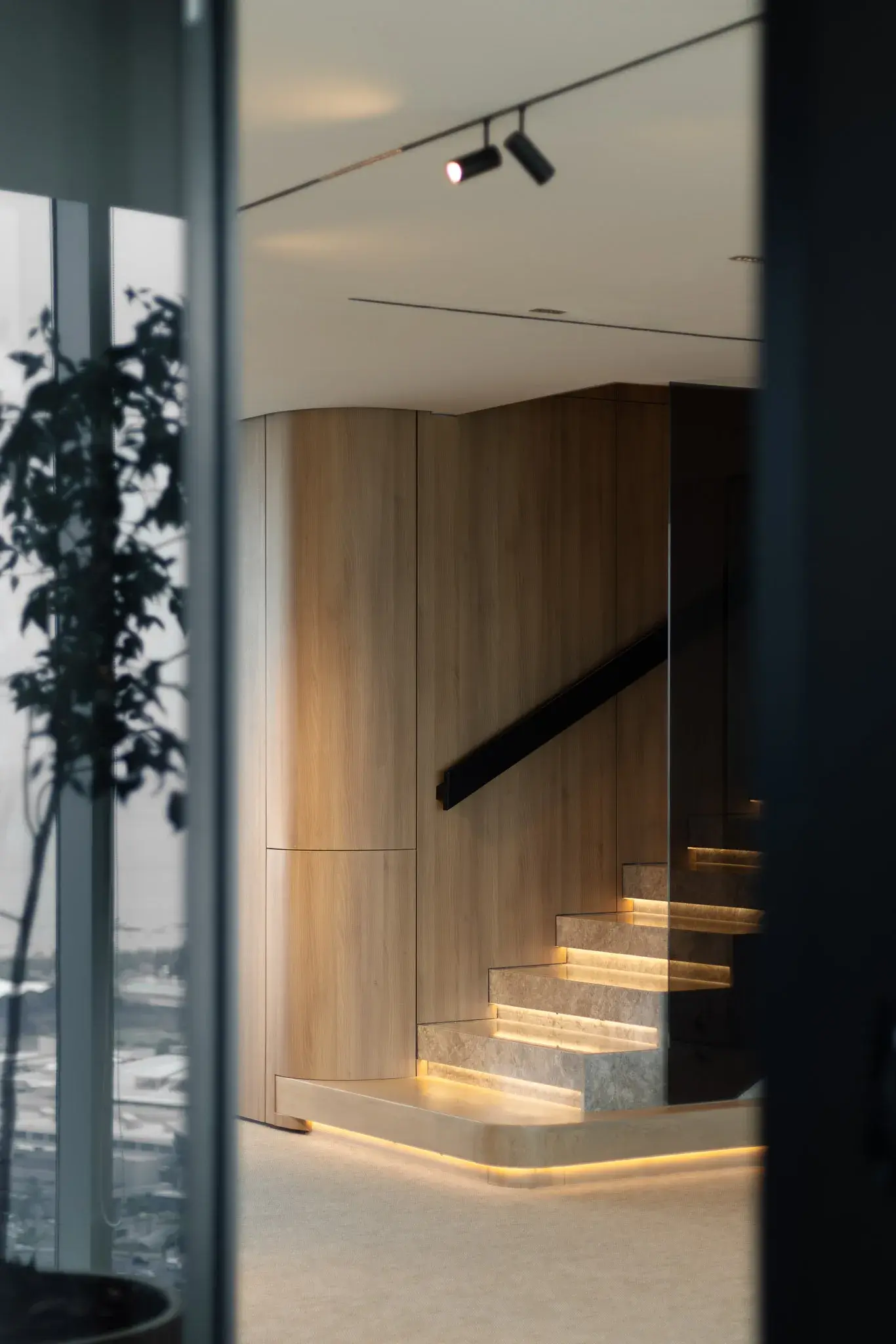 Divisiones arquitectónicas de vidrio en Active Reinsurance, Ciudad de Panamá — foto 3